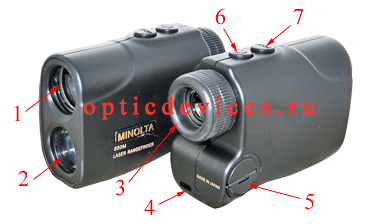 Лазерный дальномер Minolta 600