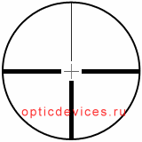 Прицельна сетка Target Optic 1,5-6x40 E