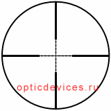 Сетка Mildot прицела Target Optic 3-9x40 IL