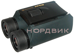 Оптический бинокль Nikon Sportstar EX 10x25 Black в сложенном положении.