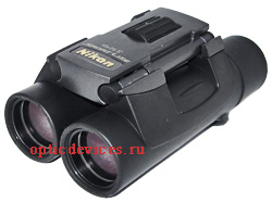 Бинокль Nikon 10x25 Sport Lite Black в сложенном положении