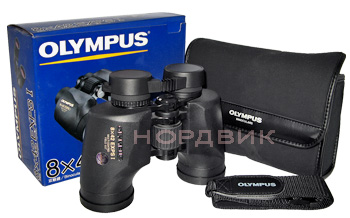  Комплектация оптического бинокля Olympus 8x42 EXPS I