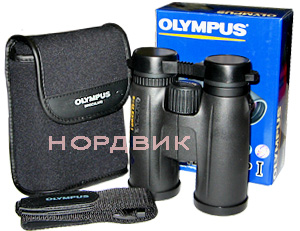 Оптический бинокль Olympus 10x42 EXWP I. Комплектация бинокля.