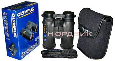 Оптический бинокль Olympus 8x42 EXWP I. Комплект продажи бинокля.