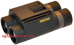 Оптический бинокль Pentax 8x25 DCF SW в сложеном положении.