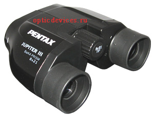 Оптический бинокль Pentax 8x21 Jupiter III Black