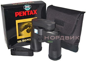 Комплектация бинокля Pentax 10x50 PCF WPII