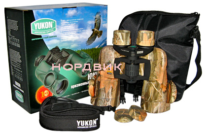 Оптический бинокль Yukon 7x50 WA Woodworth
