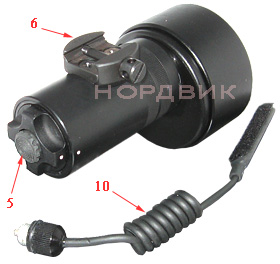 Прожектор оружейный светодиодный ПОС-3
