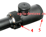 Оптический прицел Nikon Monarch 3,5-10x50 IL. Окулярная часть прицела.