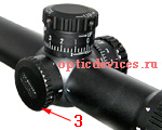 Оптический прицел Nikon Monarch X 2,5-10x44 IL. Отстройка паралакса.