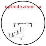 Оптический прицел НПЗ ПО 6х36-2. Сетка №2