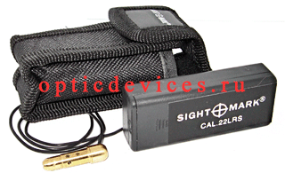 Лазерный патрон SightMark SM39021 для холодной пристрелки оружия калибра 22LR. Комплектация патрона.